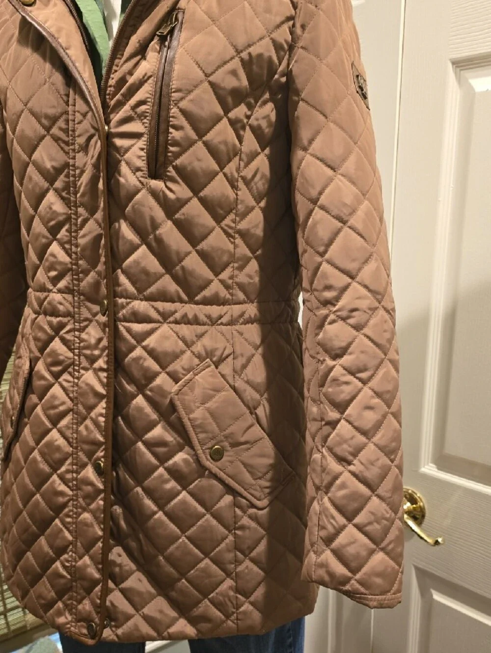 Lauren Ralph Lauren Quilted Jacket - Tan